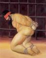 Fernando Botero, Abu Ghraib, 2005, oil on canvas. Botero painted the abuses of Abu Ghraib between 2004 and 2005 as a permanent accusation