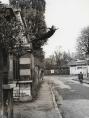 Yves Klein, “Leap into the Void, 5 rue Gentil-Bernard, Fontenay-aux-Roses, France” (1960)