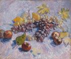 Vincent van Gogh painted 'Grapes, Lemons, Pears and Apples' in 1887 while living in Paris.