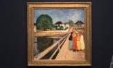 Edvard Munch’s Girls on the Bridge, at the Barberini Museum, Potsdam
