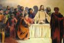 Исус с учениците си - Никола Тузсузов