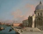 „Венеция, Гранд Канал, гледащ на изток със Санта Мария дела Салюте“, от Джовани Антонио Канал, наречен Каналето