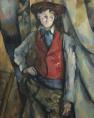 Paul Cézanne, Boy in a Red Waistcoat (1888-1890)